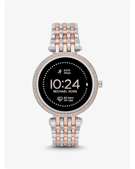 michael kors smartwatch mkt 5030|Gen 5E Darci Pavé Silver.